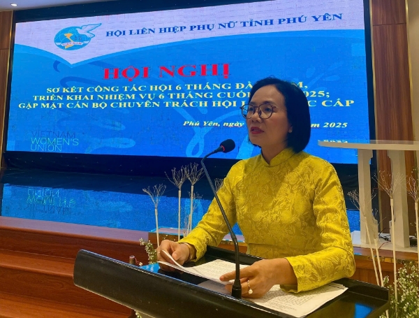 Hình ảnh cho bài viết Hội Liên hiệp Phụ nữ tỉnh Phú Yên sơ kết công tác Hội và phong trào phụ nữ 6 tháng đầu, phương hướng hoạt động 6 tháng cuối năm năm 2025; gặp mặt cán bộ Hội chuyên trách cấp huyện